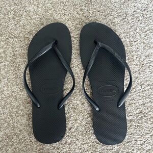 Havaianas Sleek Black Sandals